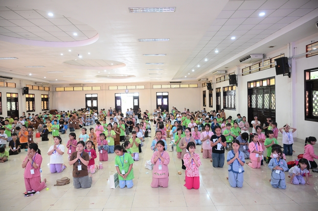 Khoá tu thiếu nhi “Em về bên Phật” lần thứ 64