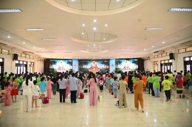 Khoá tu thiếu nhi “Em về bên Phật” lần thứ 64