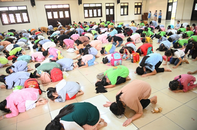 Khoá tu thiếu nhi “Em về bên Phật” lần thứ 64