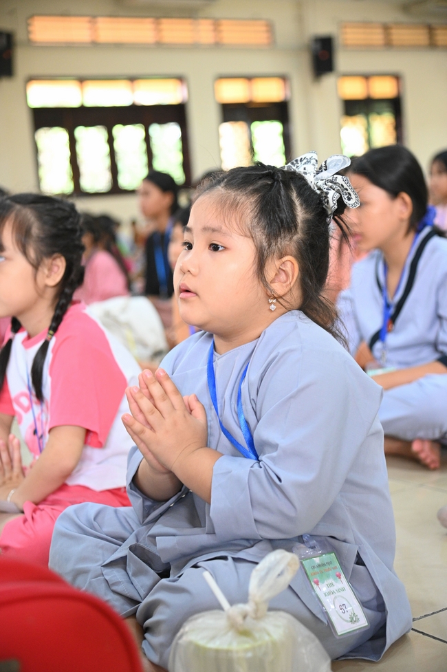 Khoá tu thiếu nhi “Em về bên Phật” lần thứ 64