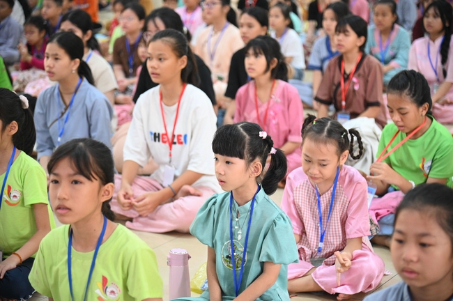 Khoá tu thiếu nhi “Em về bên Phật” lần thứ 64