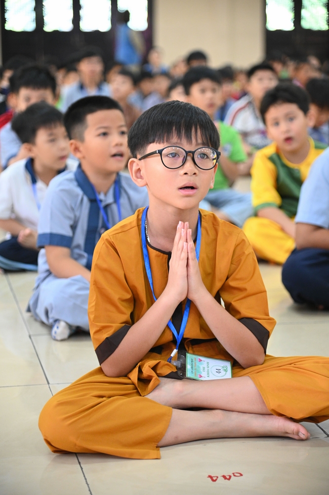 Khoá tu thiếu nhi “Em về bên Phật” lần thứ 64