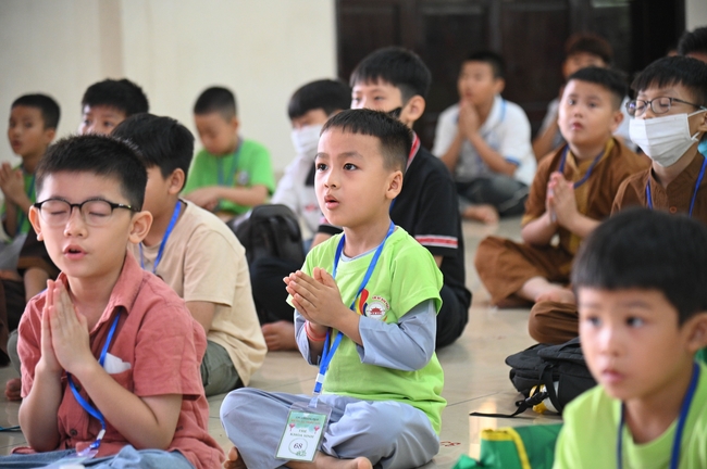 Khoá tu thiếu nhi “Em về bên Phật” lần thứ 64