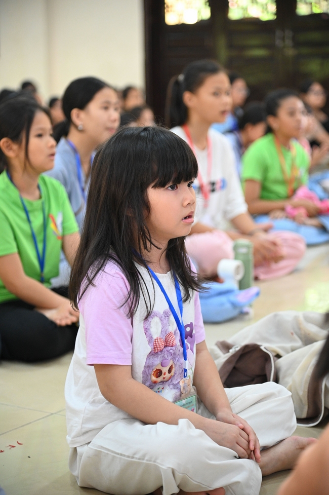 Khoá tu thiếu nhi “Em về bên Phật” lần thứ 64