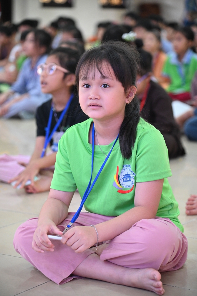 Khoá tu thiếu nhi “Em về bên Phật” lần thứ 64