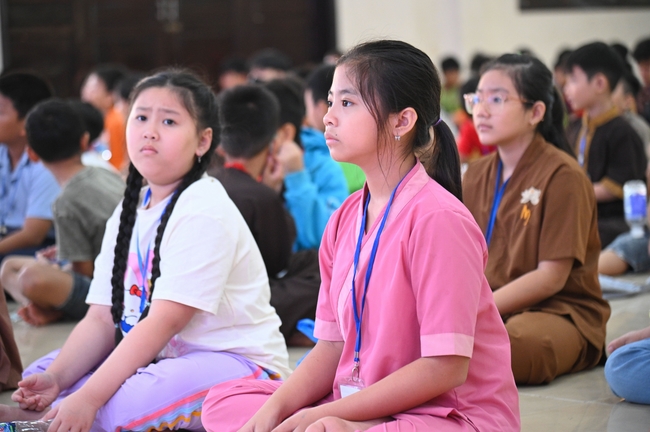 Khoá tu thiếu nhi “Em về bên Phật” lần thứ 64