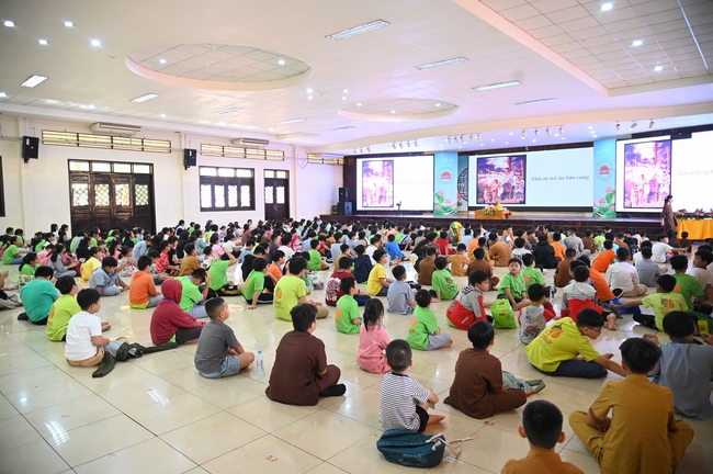 Khoá tu thiếu nhi “Em về bên Phật” lần thứ 64