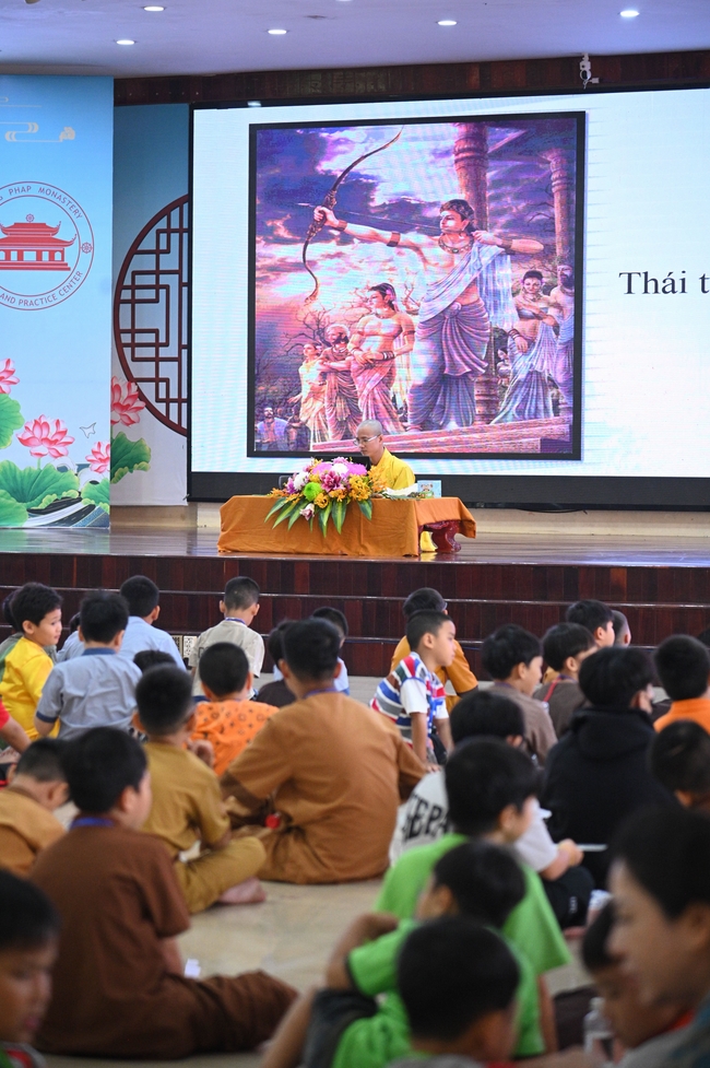 Khoá tu thiếu nhi “Em về bên Phật” lần thứ 64