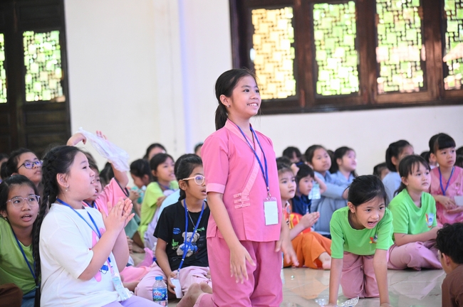 Khoá tu thiếu nhi “Em về bên Phật” lần thứ 64