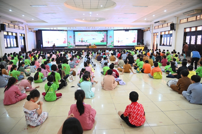 Khoá tu thiếu nhi “Em về bên Phật” lần thứ 64