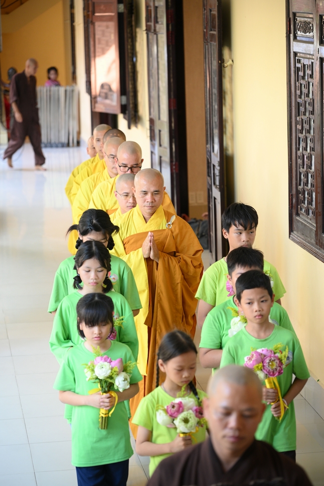 Khoá tu thiếu nhi “Em về bên Phật” lần thứ 64