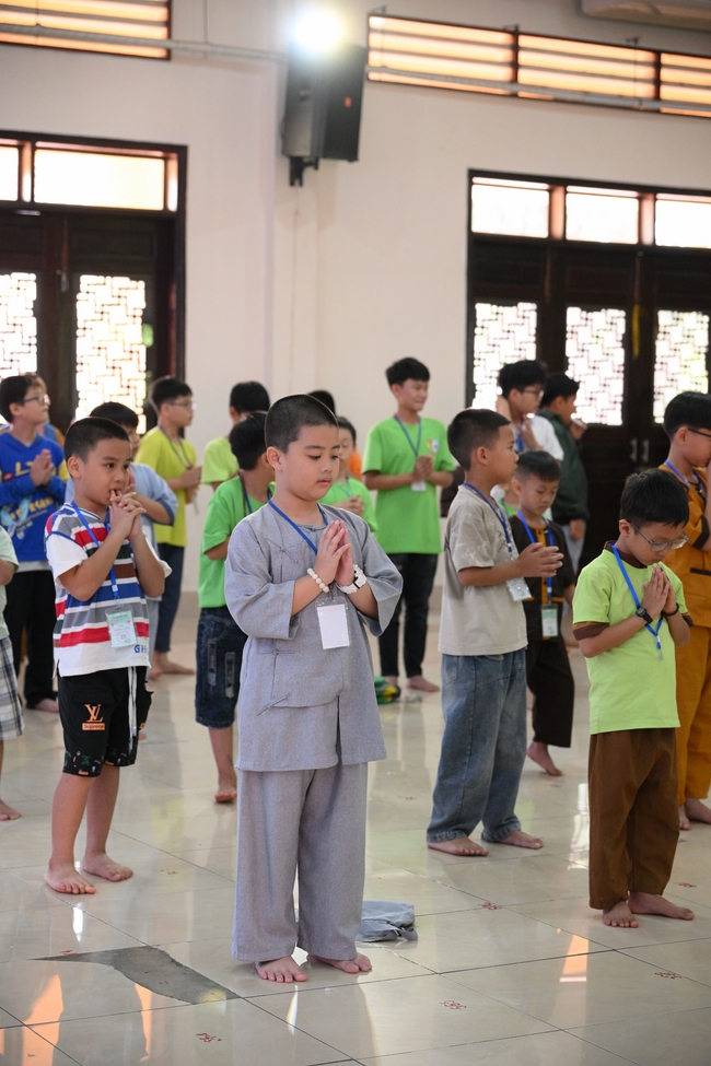 Khoá tu thiếu nhi “Em về bên Phật” lần thứ 64