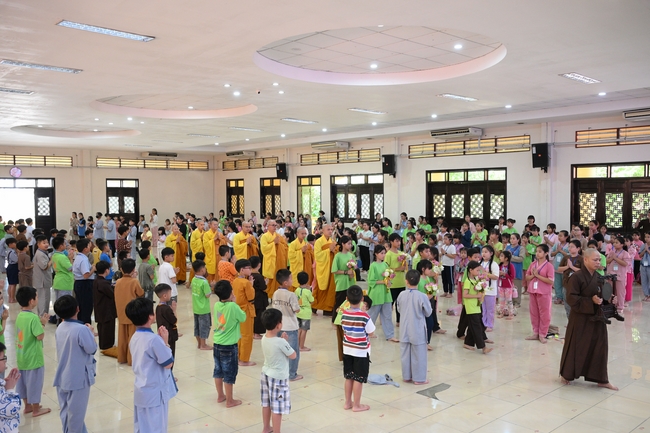 Khoá tu thiếu nhi “Em về bên Phật” lần thứ 64