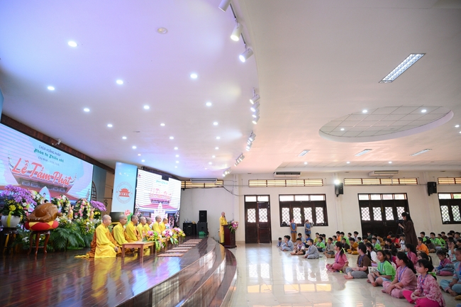 Khoá tu thiếu nhi “Em về bên Phật” lần thứ 64