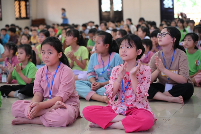 Khoá tu thiếu nhi “Em về bên Phật” lần thứ 64