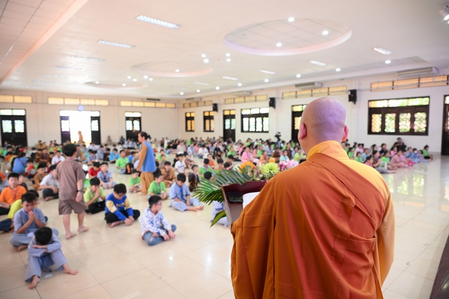 Khoá tu thiếu nhi “Em về bên Phật” lần thứ 64