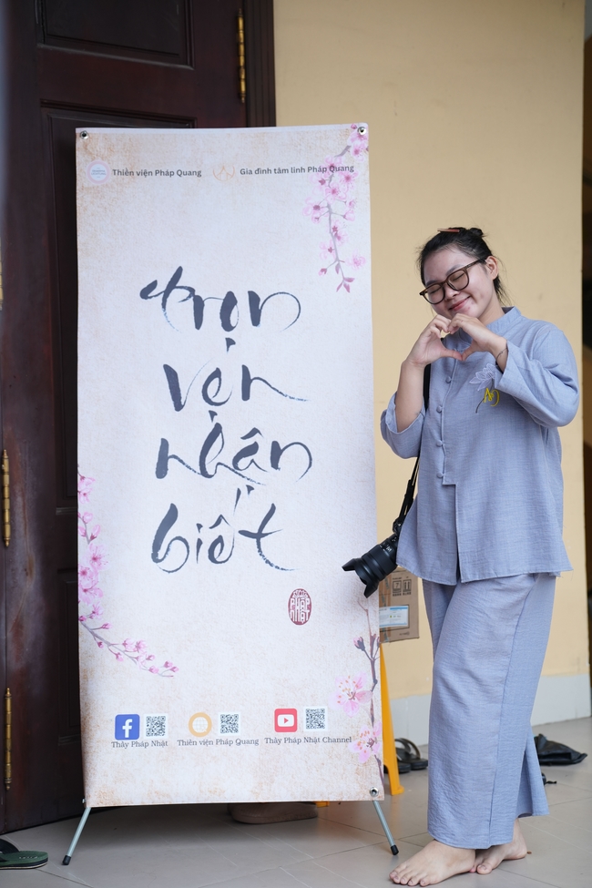 Khóa tu một ngày sống thiền “Sự nhiệm màu của hơi thở” cùng thầy Pháp Nhật