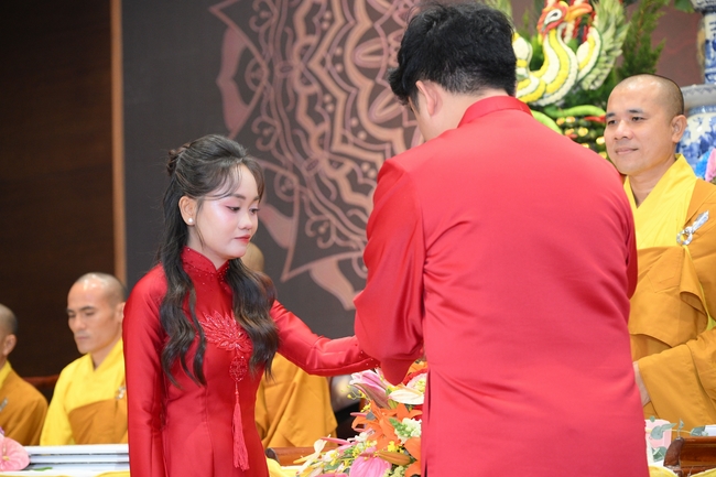 Wedding Ceremony at the pagoda