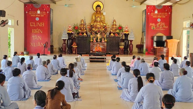 Chùa Đống Cao – Thanh Hóa: Khóa tu niệm Phật một ngày