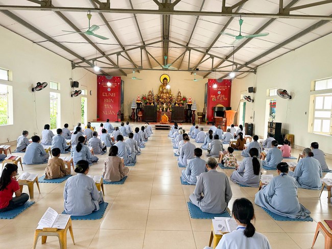 Chùa Đống Cao – Thanh Hóa: Khóa tu niệm Phật một ngày