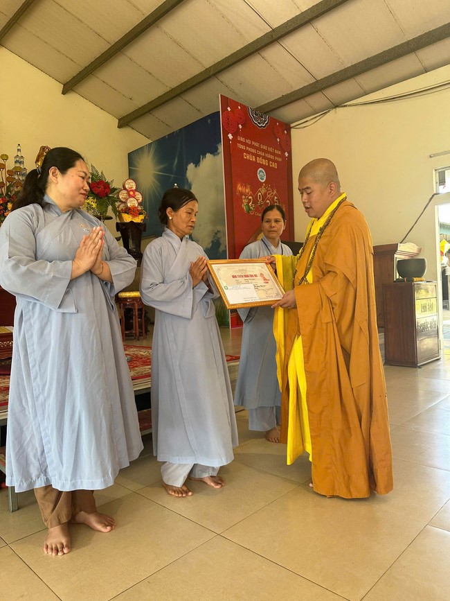 Chùa Đống Cao – Thanh Hóa: Khóa tu niệm Phật một ngày