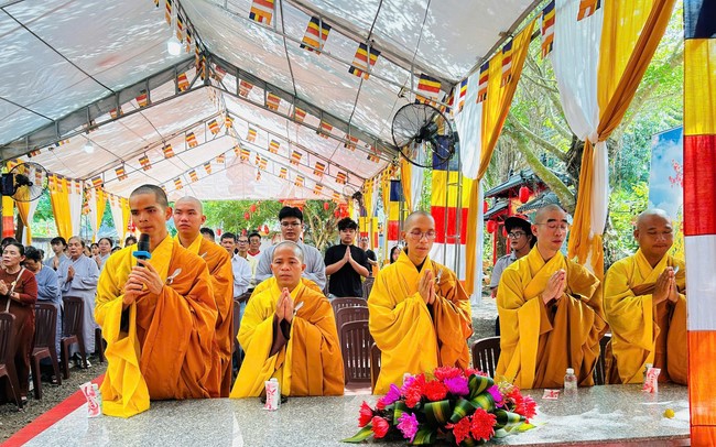 The Great Ceremony of Buddha Birthday, Buddha Calendar 2569 - Solar Calendar 2025 at Nhat Phap Pagoda in Dong Nai