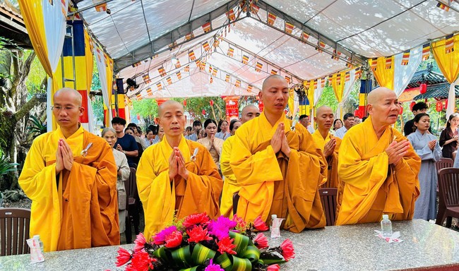 The Great Ceremony of Buddha Birthday, Buddha Calendar 2569 - Solar Calendar 2025 at Nhat Phap Pagoda in Dong Nai