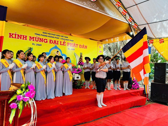 The Great Ceremony of Buddha Birthday, Buddha Calendar 2569 - Solar Calendar 2025 at Nhat Phap Pagoda in Dong Nai