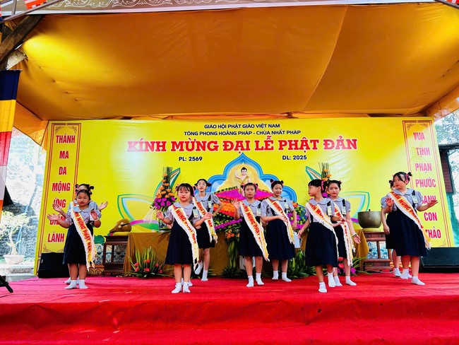 The Great Ceremony of Buddha Birthday, Buddha Calendar 2569 - Solar Calendar 2025 at Nhat Phap Pagoda in Dong Nai
