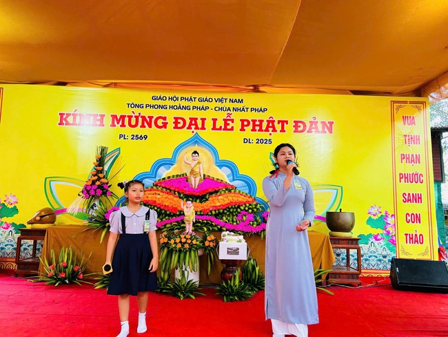 The Great Ceremony of Buddha Birthday, Buddha Calendar 2569 - Solar Calendar 2025 at Nhat Phap Pagoda in Dong Nai