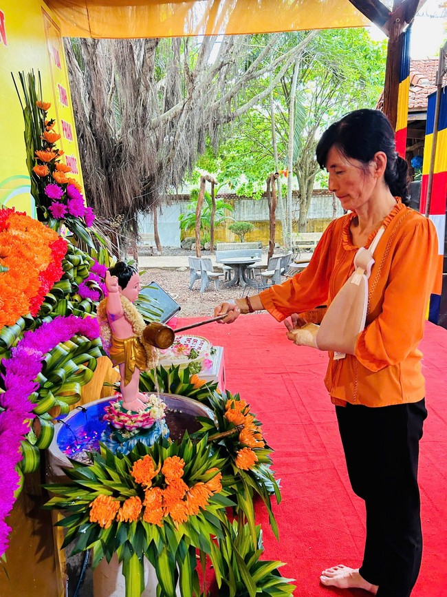The Great Ceremony of Buddha Birthday, Buddha Calendar 2569 - Solar Calendar 2025 at Nhat Phap Pagoda in Dong Nai
