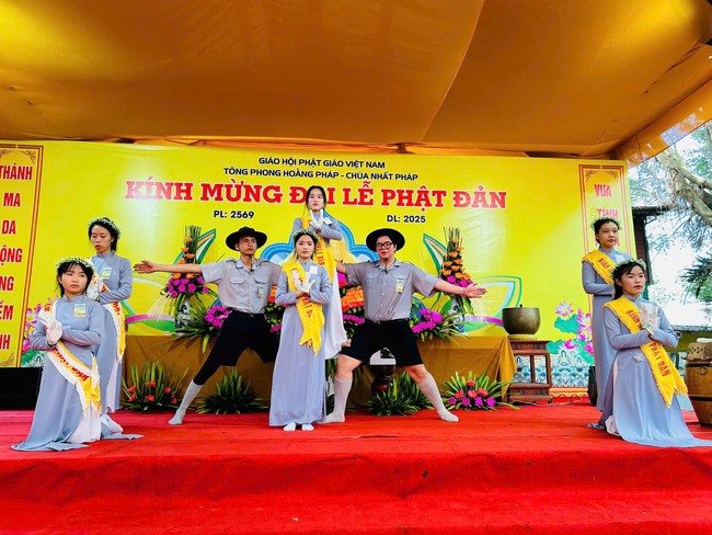 The Great Ceremony of Buddha Birthday, Buddha Calendar 2569 - Solar Calendar 2025 at Nhat Phap Pagoda in Dong Nai