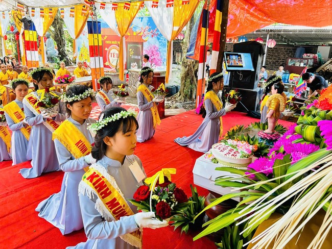 The Great Ceremony of Buddha Birthday, Buddha Calendar 2569 - Solar Calendar 2025 at Nhat Phap Pagoda in Dong Nai