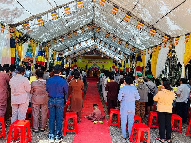The Great Ceremony of Buddha Birthday, Buddha Calendar 2569 - Solar Calendar 2025 at Nhat Phap Pagoda in Dong Nai