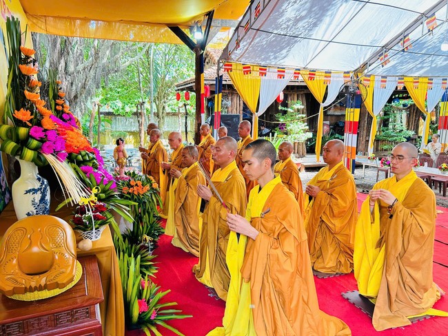 The Great Ceremony of Buddha Birthday, Buddha Calendar 2569 - Solar Calendar 2025 at Nhat Phap Pagoda in Dong Nai