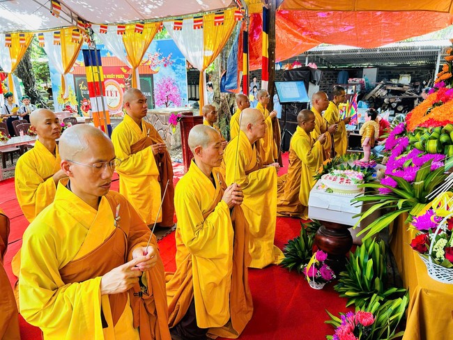 The Great Ceremony of Buddha Birthday, Buddha Calendar 2569 - Solar Calendar 2025 at Nhat Phap Pagoda in Dong Nai