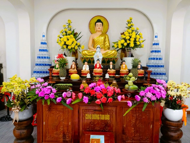 The Great Ceremony of Buddha Birthday, Buddha Calendar 2569 - Solar Calendar 2025 at Nhat Phap Pagoda in Dong Nai