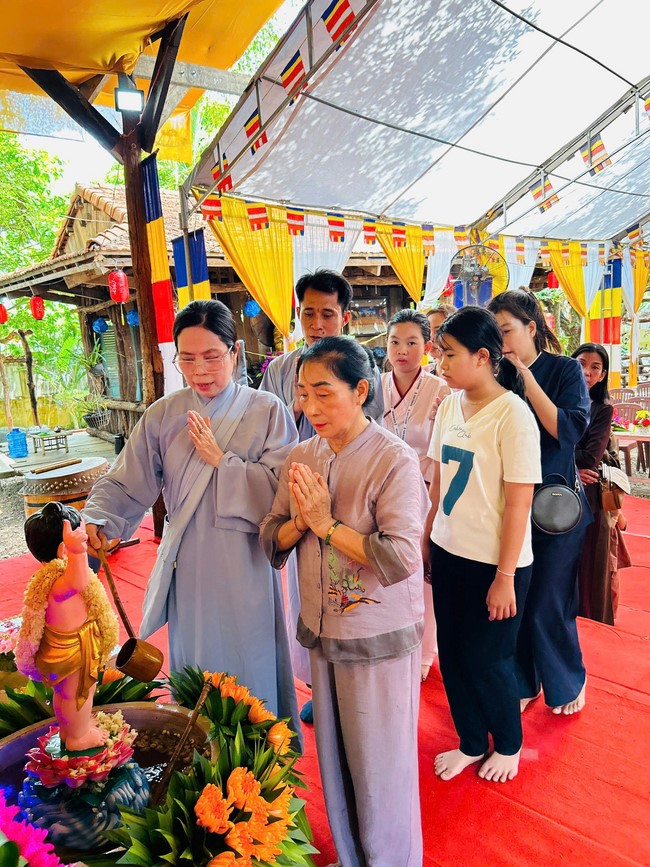 The Great Ceremony of Buddha Birthday, Buddha Calendar 2569 - Solar Calendar 2025 at Nhat Phap Pagoda in Dong Nai