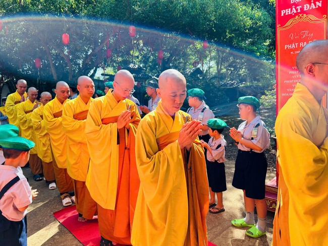 The Great Ceremony of Buddha Birthday, Buddha Calendar 2569 - Solar Calendar 2025 at Nhat Phap Pagoda in Dong Nai