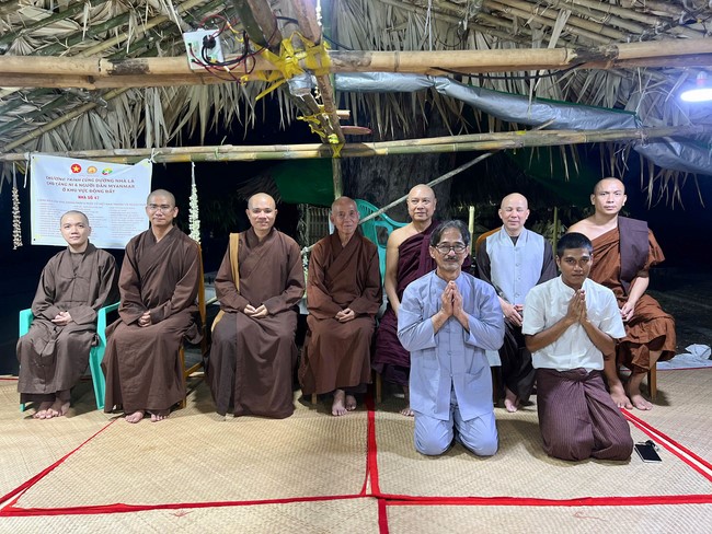 Humanitarian relief trip in Myanmar