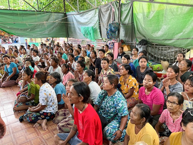 Humanitarian relief trip in Myanmar