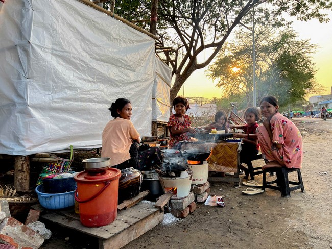 Humanitarian relief trip in Myanmar