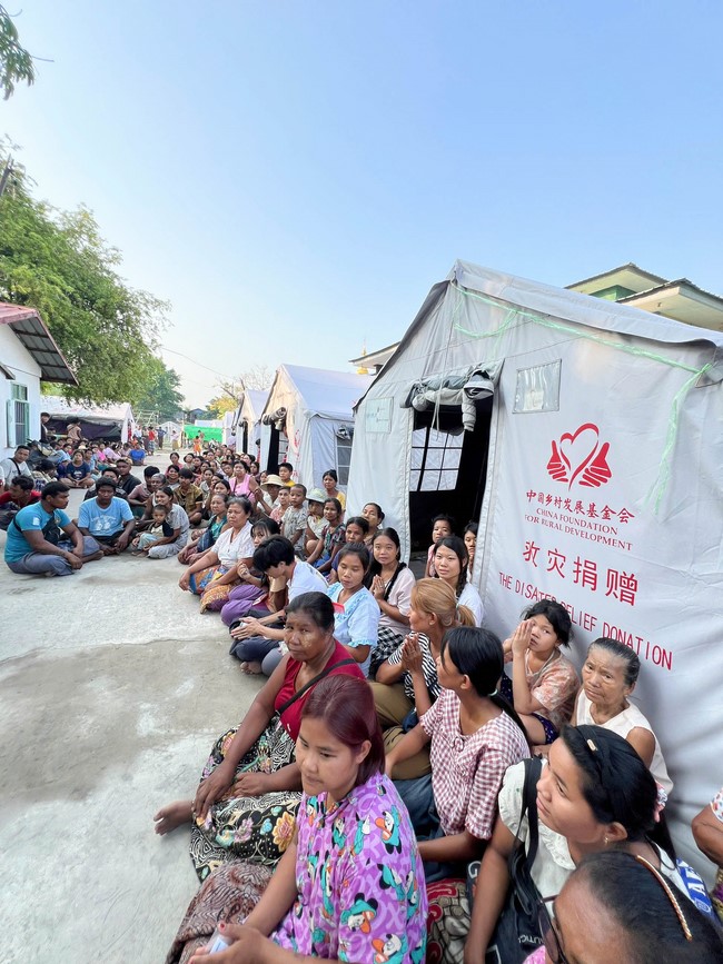 Humanitarian relief trip in Myanmar
