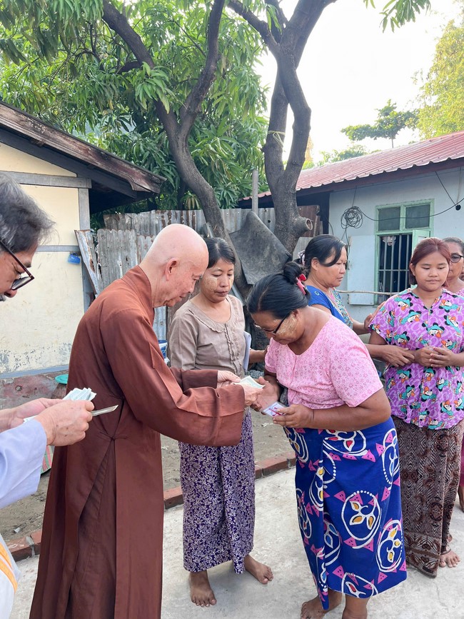 Humanitarian relief trip in Myanmar