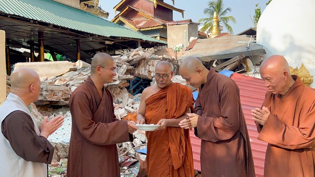 Humanitarian relief trip in Myanmar