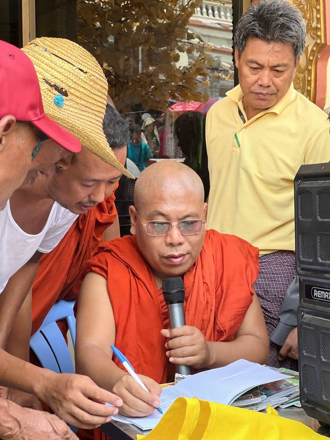 Humanitarian relief trip in Myanmar