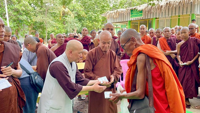 Humanitarian relief trip in Myanmar