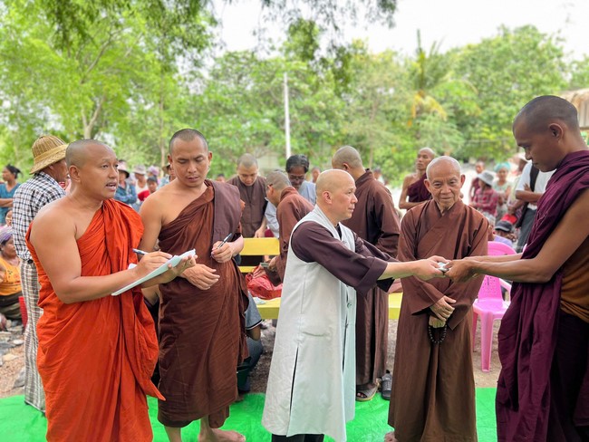 Humanitarian relief trip in Myanmar