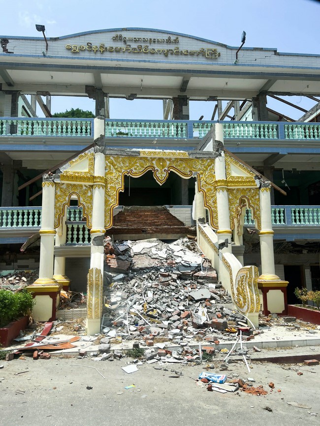 Humanitarian relief trip in Myanmar