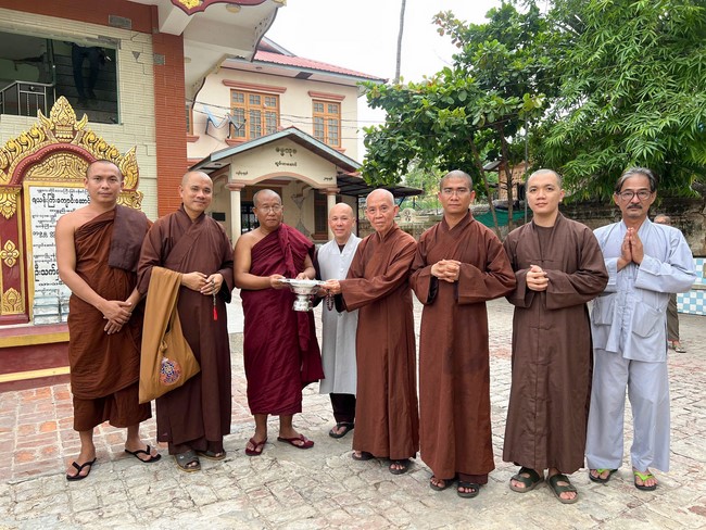 Humanitarian relief trip in Myanmar